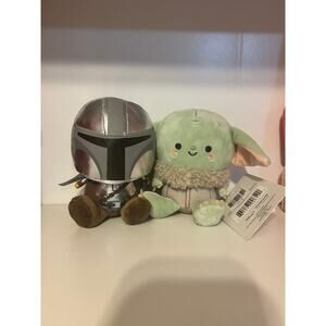 Hallmark “We Grow Together” The Mandalorian & Grogu Itty Bittys Plush Set